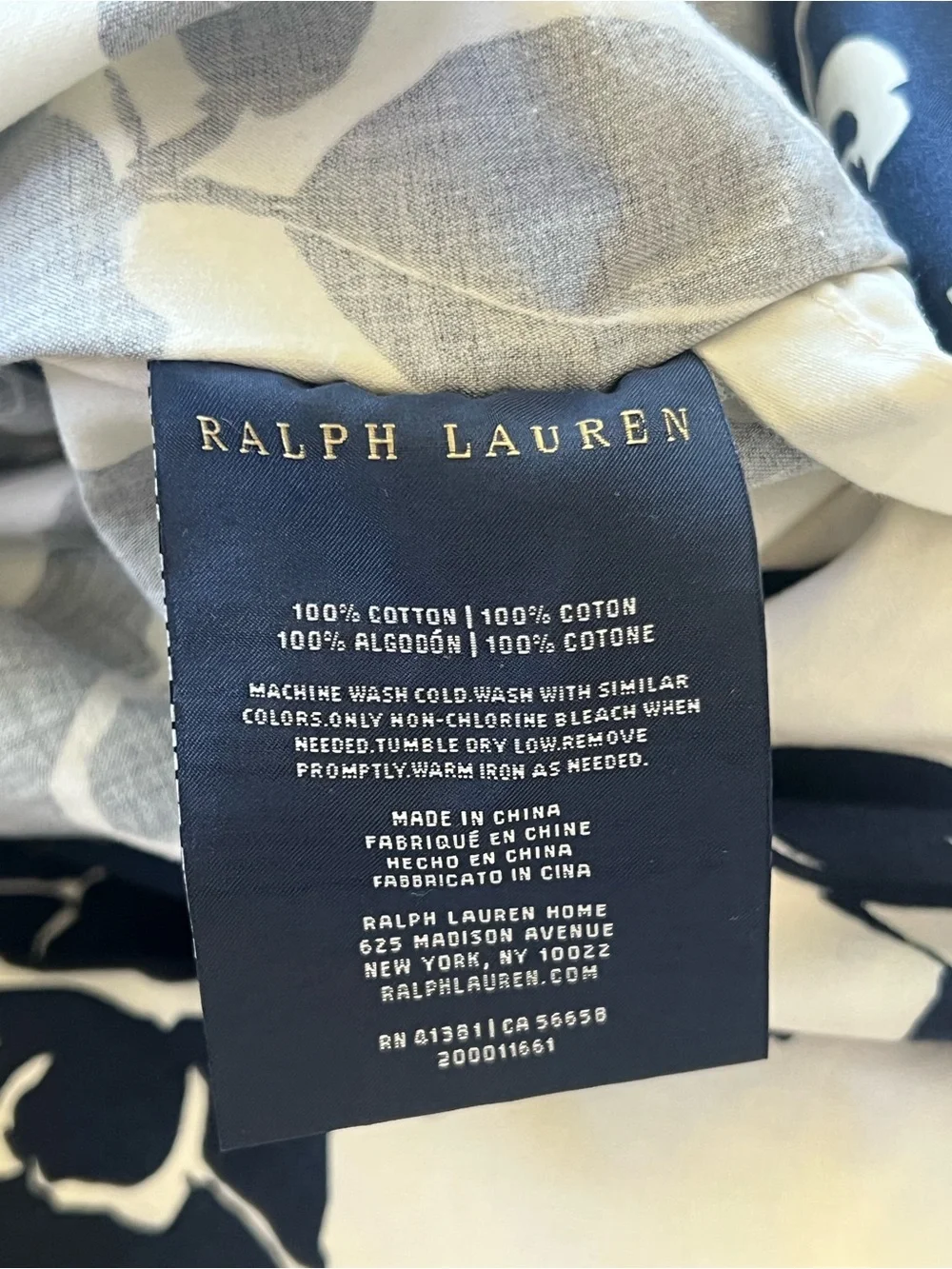 Ralph Lauren Modern Glamour Serena Duvet and 2 Shams 92x96 Full/Queen
